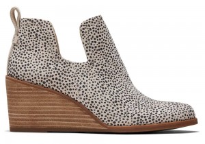 Dámské Boty Toms Kallie Wedgeie Leopard | 9146ITCXR