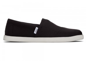 Pánské Espadrilky Toms Alp Fwd Recycled Bavlněné Platene Černé | 0945QGFXD