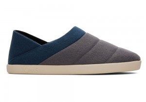 Pánské Pantofle Toms Ezra Forged Iron Faux Fleece Convertible Viacfarebný | 2860GJRDP