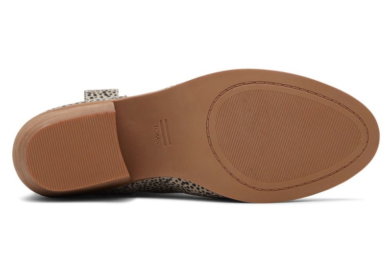 Dámské Boty Toms Constance Mini Cheetah Semišové Podpatku Viacfarebný | 3106EIYNM