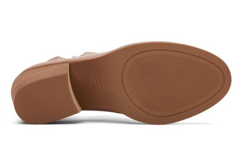 Dámské Boty Toms Everly Cutout Hnědé | 7348ZEWCG