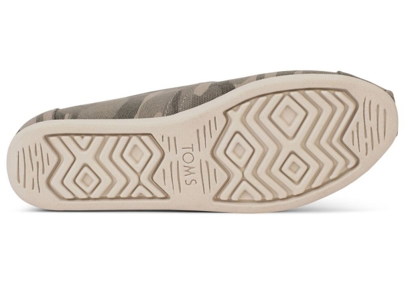 Dámské Espadrilky Toms Camo Šedé Hnědé Šedé | 1062RNAYW