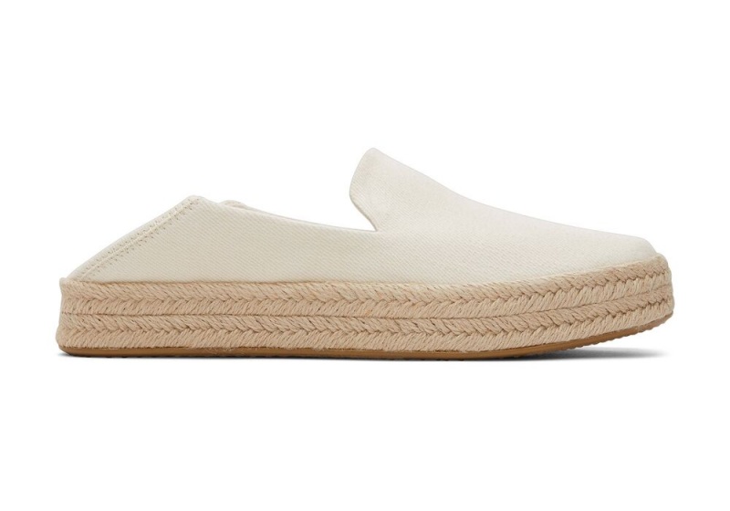 Dámské Espadrilky Toms Carolina Twill Béžový | 2147ZGLQH