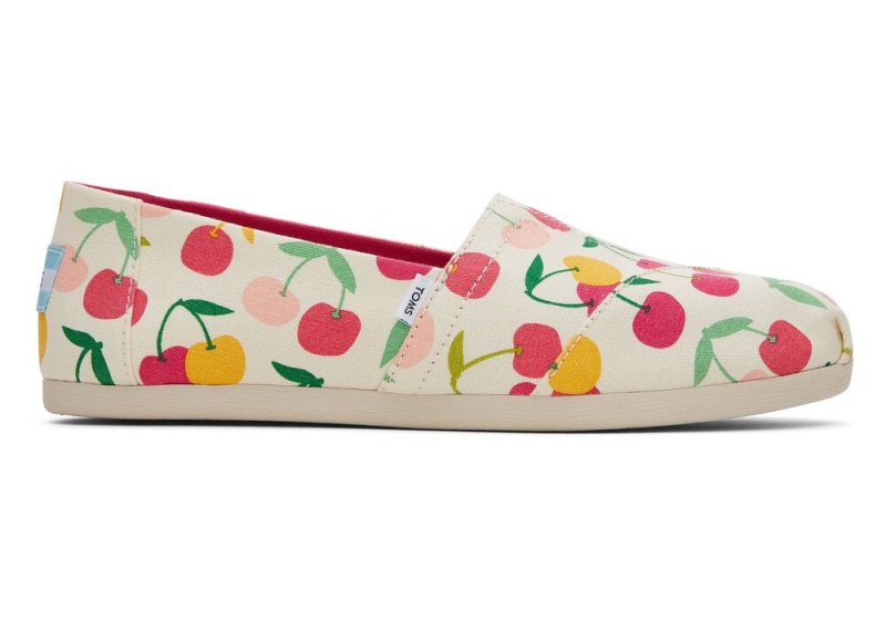 Dámské Espadrilky Toms Cherries Béžový | 2176OSNGV