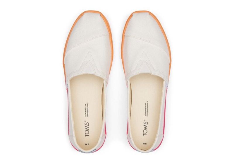 Dámské Espadrilky Toms Cupsole Bílé | 3140HXCZI