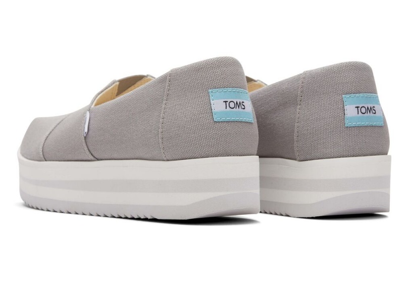 Dámské Espadrilky Toms Midform Tmavě Šedé | 2581PDOLT