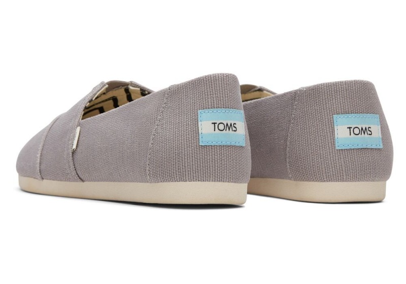 Dámské Espadrilky Toms Morning Dove Heritage Platene Široké Šířka Šedé | 1945VFIJY