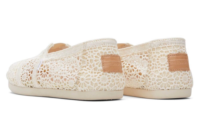 Dámské Espadrilky Toms Moroccan Crochet Béžový | 8609QJOXV