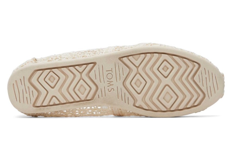 Dámské Espadrilky Toms Moroccan Crochet Béžový | 8609QJOXV