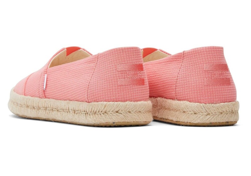 Dámské Espadrilky Toms Rope 2.0 Růžové | 6513EVYKU