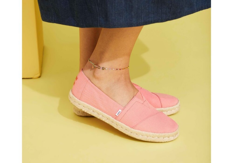 Dámské Espadrilky Toms Rope 2.0 Růžové | 6513EVYKU