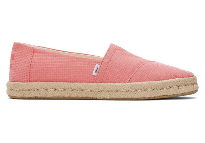 Dámské Espadrilky Toms Rope 2.0 Růžové | 6513EVYKU