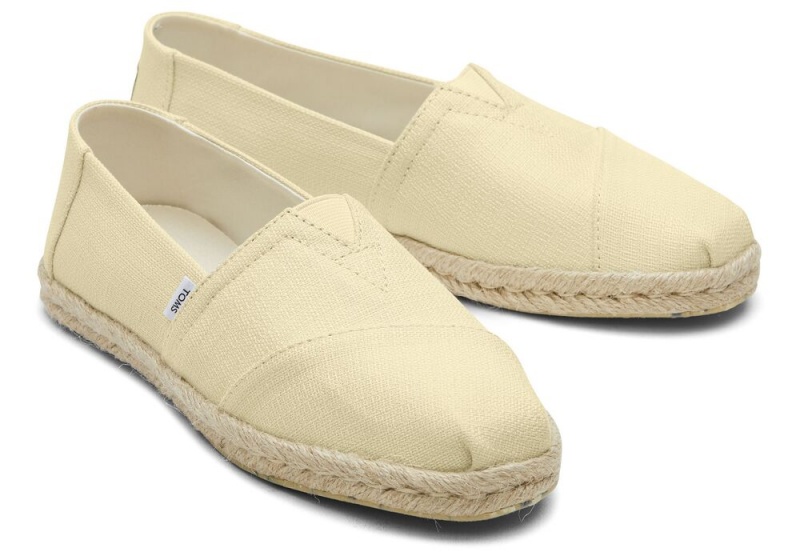 Dámské Espadrilky Toms Rope Citrón | 2754PMEQG