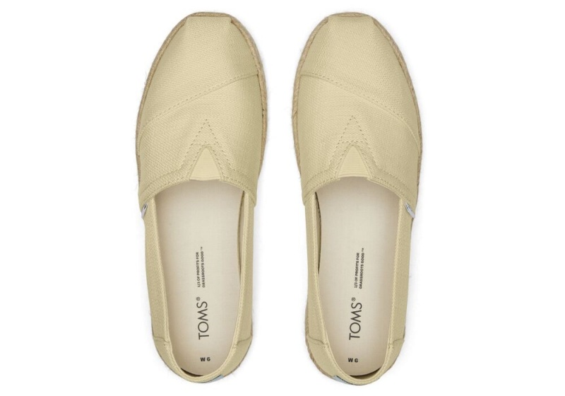 Dámské Espadrilky Toms Rope Citrón | 2754PMEQG