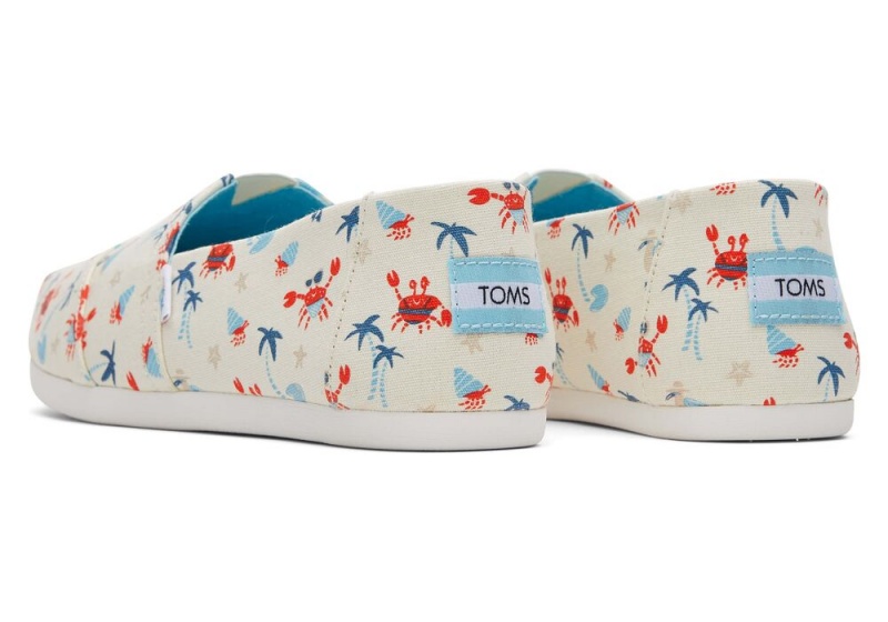 Dámské Espadrilky Toms Summer Crabs Béžový | 2870EKVAC