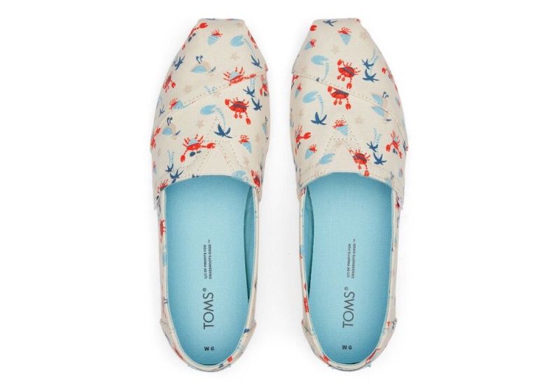 Dámské Espadrilky Toms Summer Crabs Béžový | 2870EKVAC