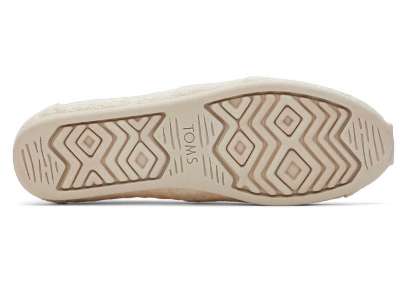 Dámské Espadrilky Toms Triangle Woven Béžový | 8971PVBTZ