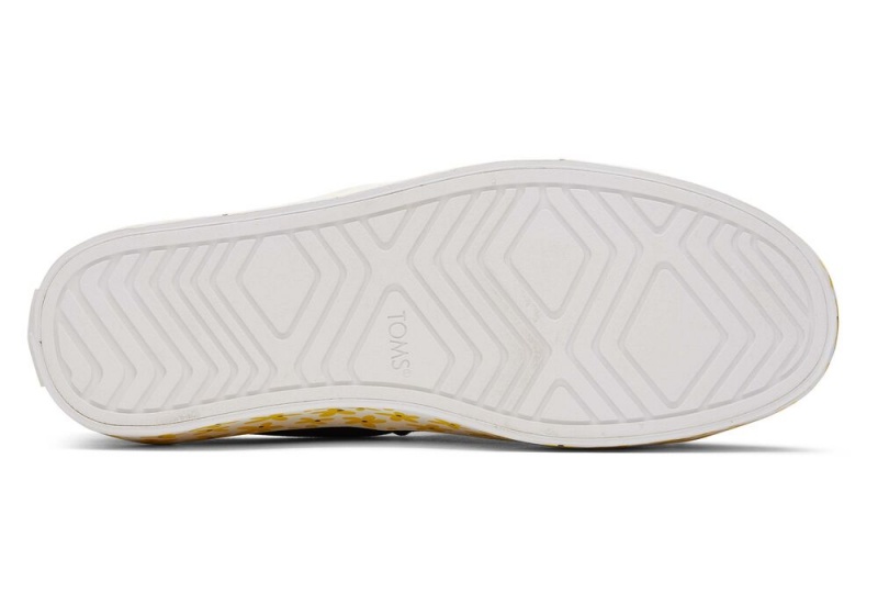 Dámské Slip On Tenisky Toms Fenix Platformy Černé | 7863MDJWS