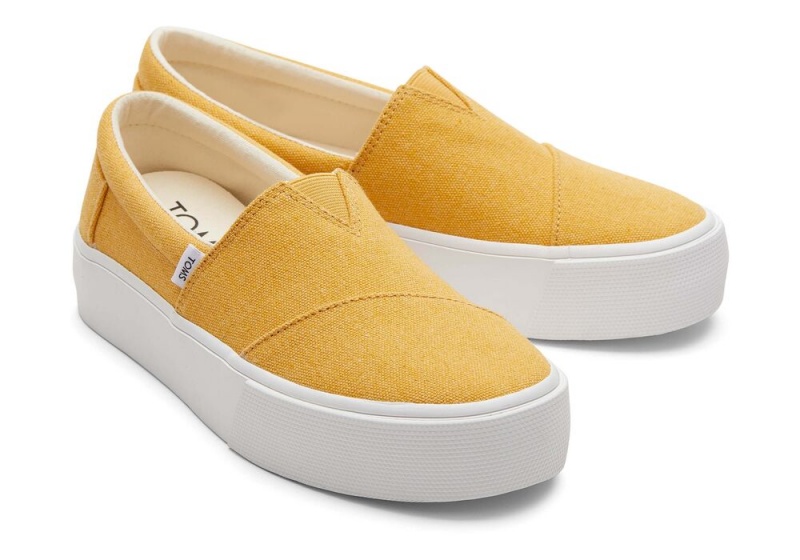 Dámské Slip On Tenisky Toms Fenix Platformy Mango Platene Mango | 8015FDJES