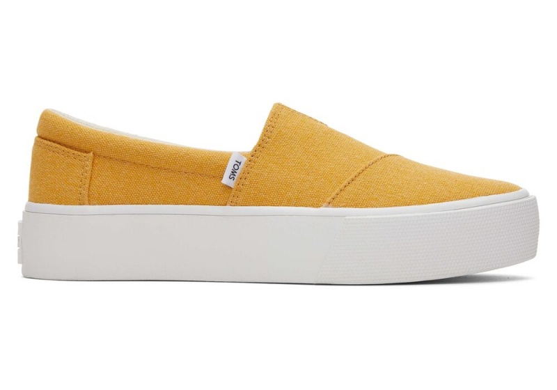 Dámské Slip On Tenisky Toms Fenix Platformy Mango Platene Mango | 8015FDJES