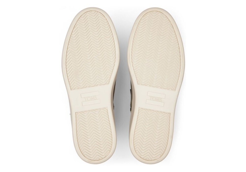 Dámské Slip On Tenisky Toms Jamie Olive Semišové Olivy Zelené | 5931IGASQ