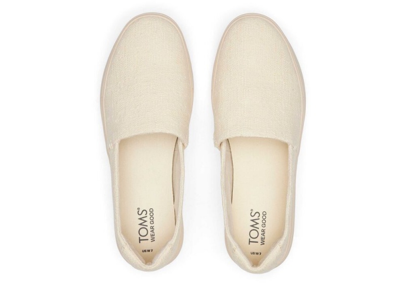 Dámské Slip On Tenisky Toms Kameron Béžový | 5469OHDUF