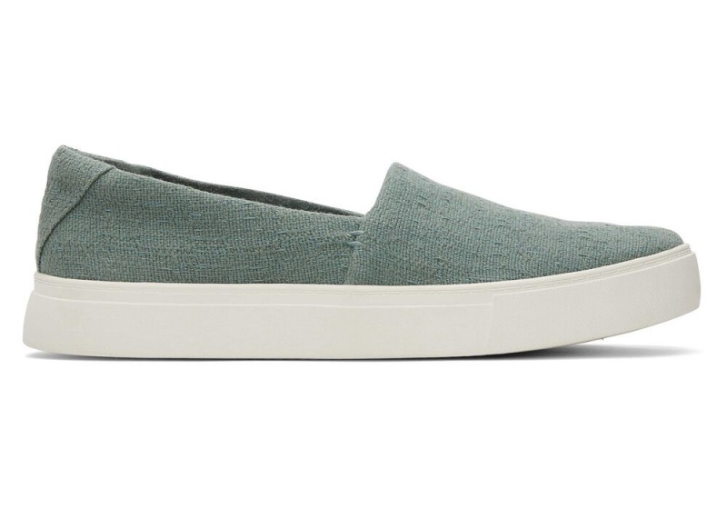 Dámské Slip On Tenisky Toms Kameron Zelene | 3605VXJMY