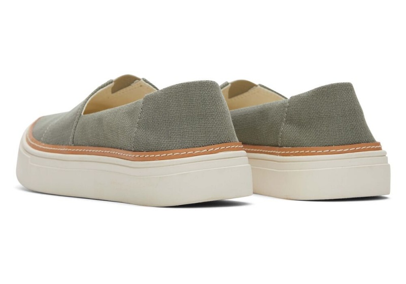 Dámské Slip On Tenisky Toms Parker Šedé | 9365HBOQG