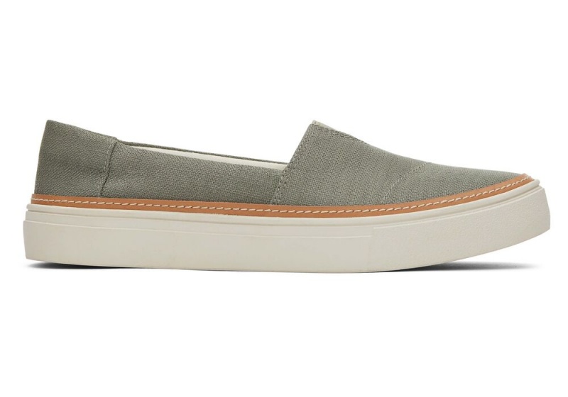 Dámské Slip On Tenisky Toms Parker Šedé | 9365HBOQG