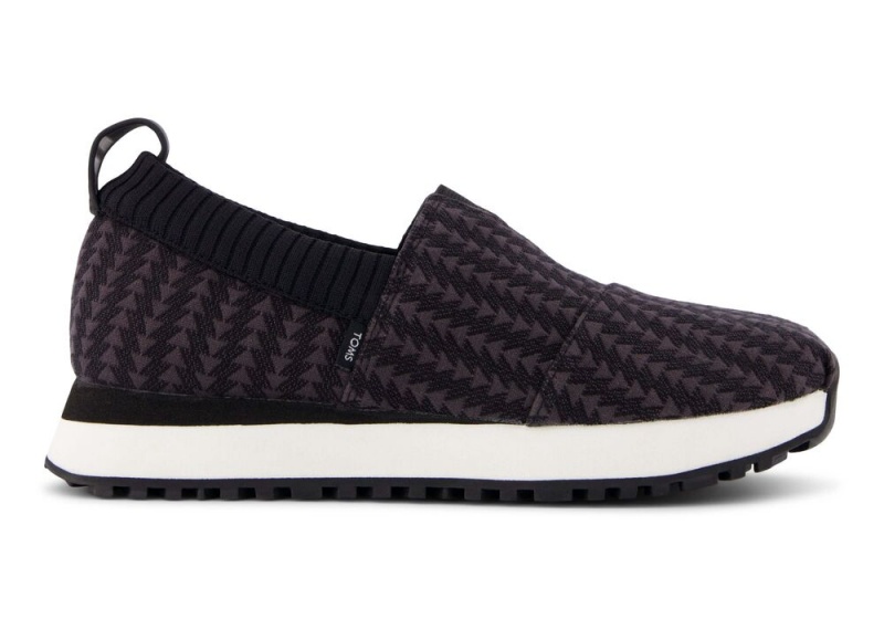 Dámské Tenisky Toms Resident 2.0 Triangle Woven Černé | 9671UCMSF