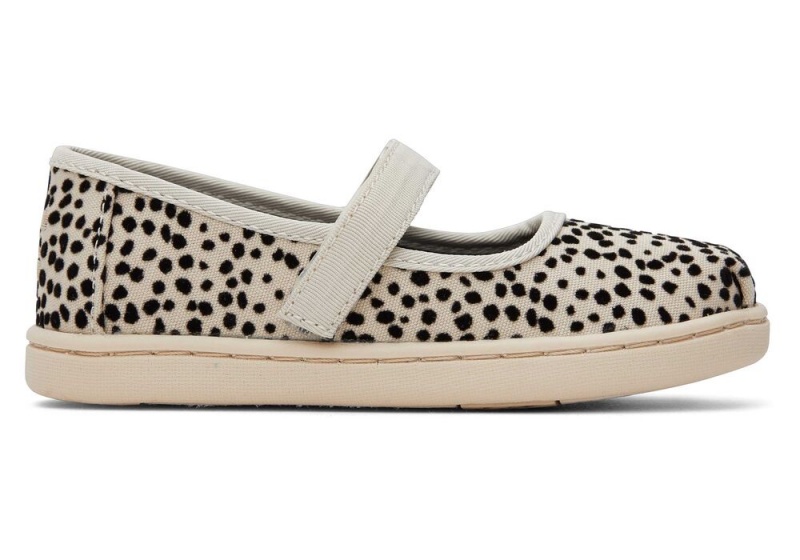 Dětské Slip On Tenisky Toms Mary Jane Mini Cheetah Print Toddler Shoe Leopard | 3029NBYSR