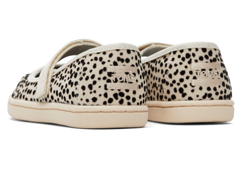 Dětské Slip On Tenisky Toms Mary Jane Mini Cheetah Print Toddler Shoe Leopard | 3029NBYSR