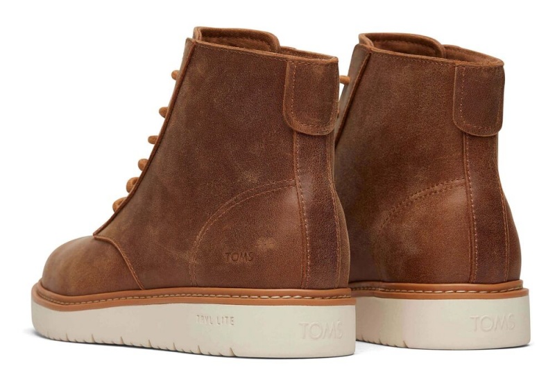 Pánské Boty Toms Navi TRVL LITE Ranger Tan Vody Resistant Hnědé | 6824LVYFX