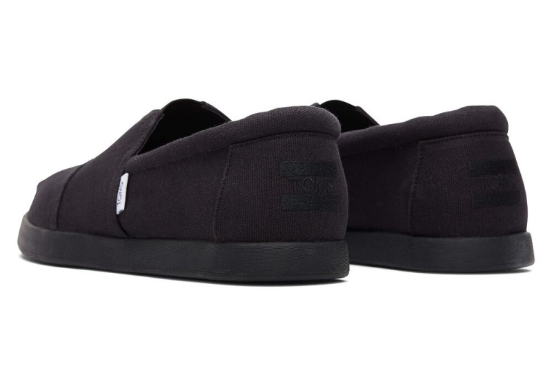 Pánské Espadrilky Toms Alp Fwd All Recycled Bavlněné Platene Černé Černé | 7068AOXJB