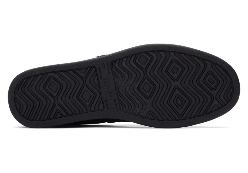 Pánské Espadrilky Toms Alp Fwd All Recycled Bavlněné Platene Černé Černé | 7068AOXJB