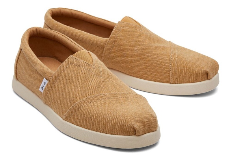 Pánské Espadrilky Toms Alp Fwd Doe Recycled Bavlněné Platene Hnědé | 0564XOKVE