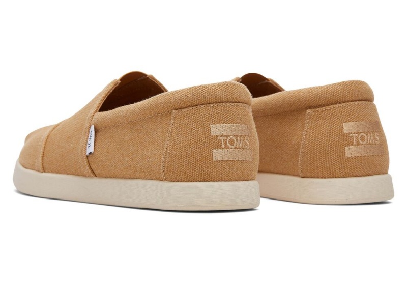 Pánské Espadrilky Toms Alp Fwd Doe Recycled Bavlněné Platene Hnědé | 0564XOKVE