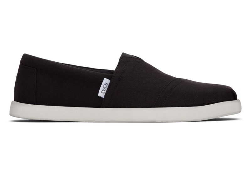 Pánské Espadrilky Toms Alp Fwd Recycled Bavlněné Platene Černé | 0945QGFXD