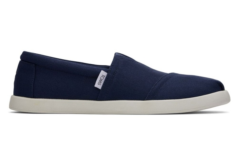 Pánské Espadrilky Toms Alp Fwd Recycled Bavlněné Platene Tmavě Blankyt | 4207EATQK