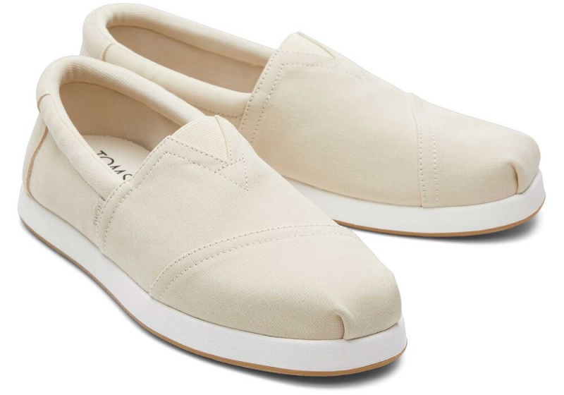 Pánské Espadrilky Toms Alp Fwd Twill Béžový | 2814IRLOB