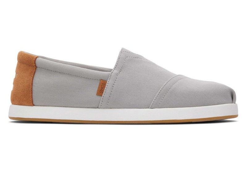 Pánské Espadrilky Toms Alp Fwd Twill Tmavě Šedé | 1267NITKL