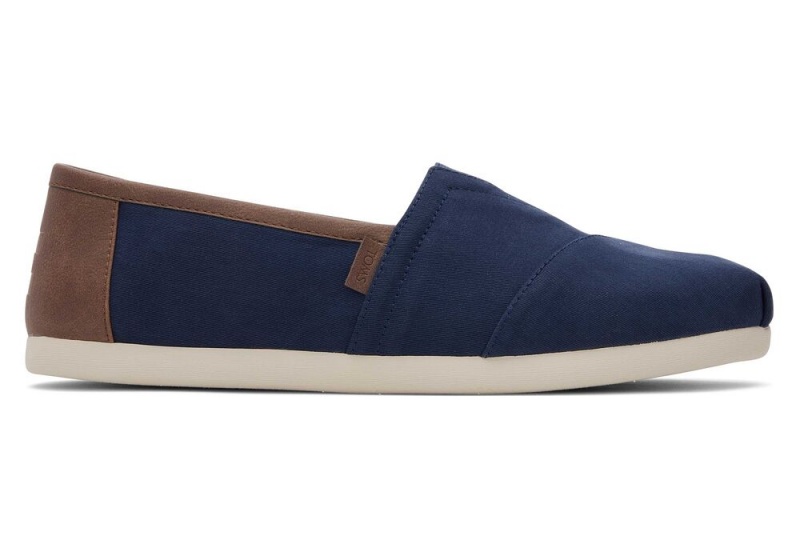 Pánské Espadrilky Toms SyntheticTrim Tmavě Blankyt | 3198ECKQN