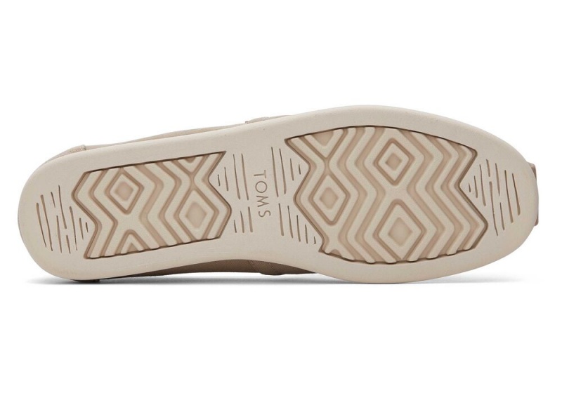 Pánské Espadrilky Toms Taupe Semišové Brushed Twill Tmavě Šedé | 7540DYXVR