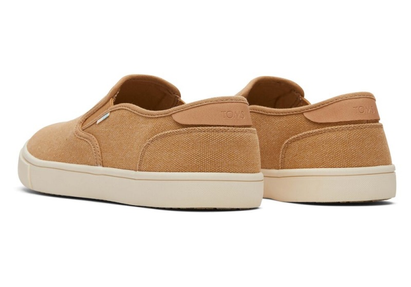 Pánské Slip On Tenisky Toms Baja Hnědé | 6752PKFJL