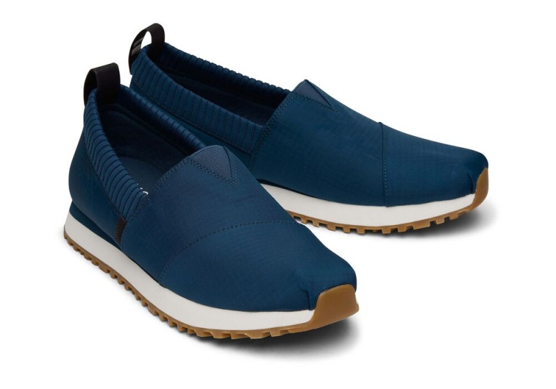 Pánské Tenisky Toms Resident 2.0 Ripstop Tmavě Indigo | 8756TEGFM