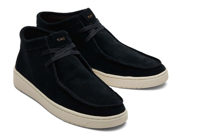 Pánské Tenisky Toms TRVL LITE Moc Chukka Černé | 8570CWMBL